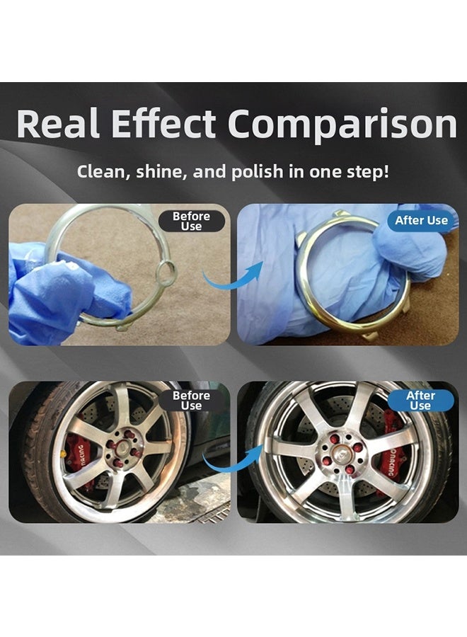 ويليام وير واكس تنظيف الفولاذ المقاوم للصدأ، معجون تنظيف الفولاذ المقاوم للصدأ، منظف واكس الفولاذ المقاوم للصدأ 3 في 1 لإزالة الشحوم وتنظيف المعادن وتلميعها، معجون تنظيف الفولاذ المقاوم للصدأ بتقنية النانو السحرية - آمن على الأسطح، معجون تنظيف الفولاذ المقاوم للصدأ للأجهزة - Image 4